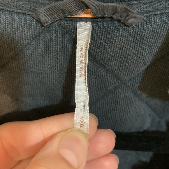 Free People at Evereve Shrunken Moto Cardigan Sz S NWT - Picture 6 of 16